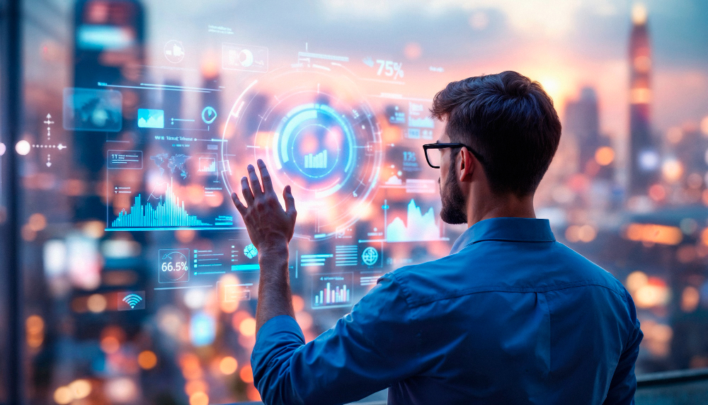 AI technology visualization